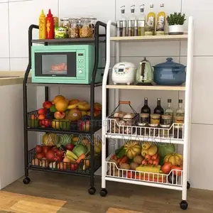 Metallic Kitchen Organizer