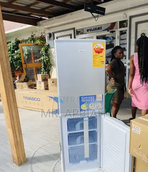 Nasco Nasd2-20fl 158ltrs Bottom Freezer Electric Fridge.