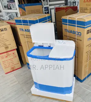 Sleek Zara 7kg Semi-Automatic Electric Washing Machine.