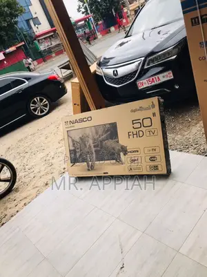 Sleek Nasco 50 Inch FHD Digital Satellite Electric Tv.