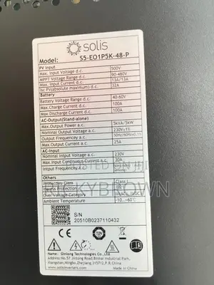 48v 5000 Watts Solis Solar Hybrid Inverters
