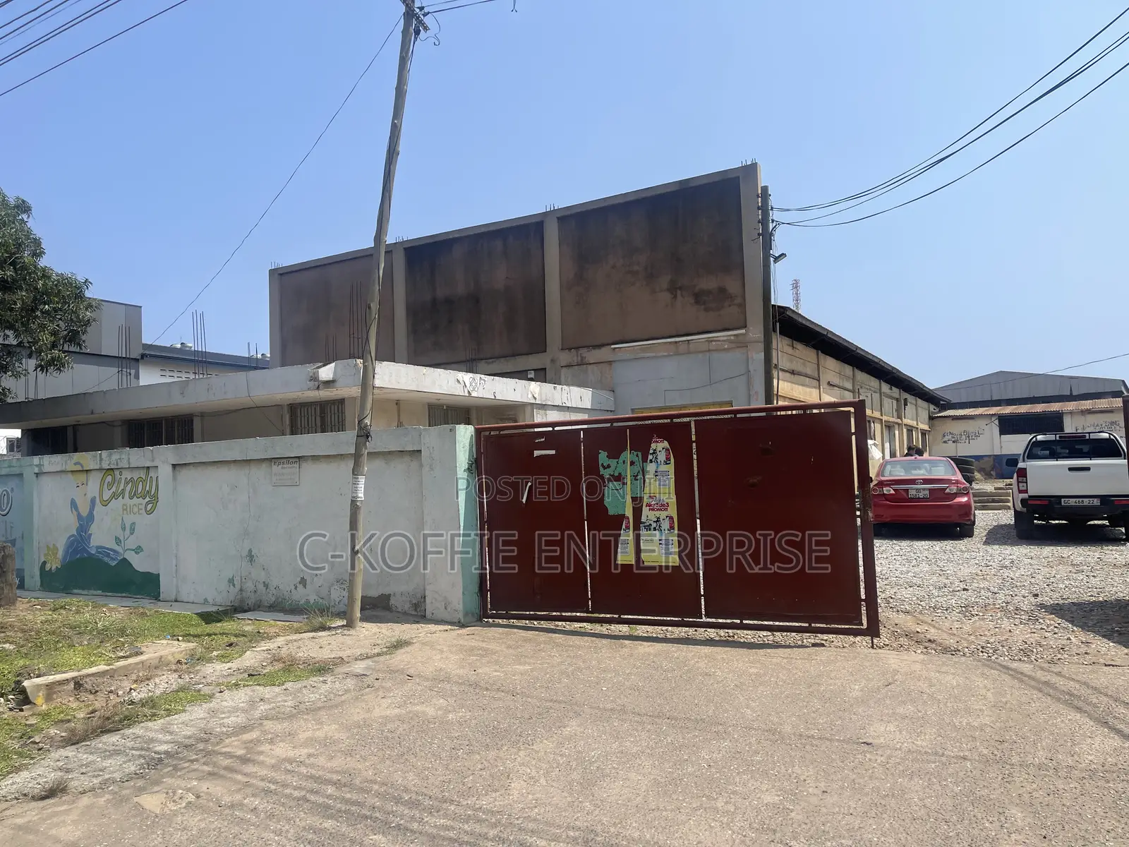1300 SQM Warehouse at Accra Central