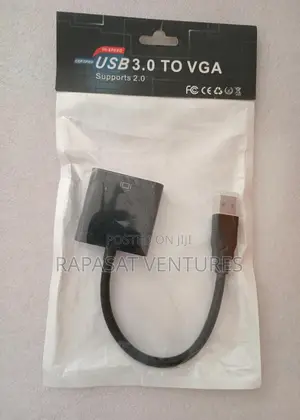 USB 3.0 Male to VGA Female Converter