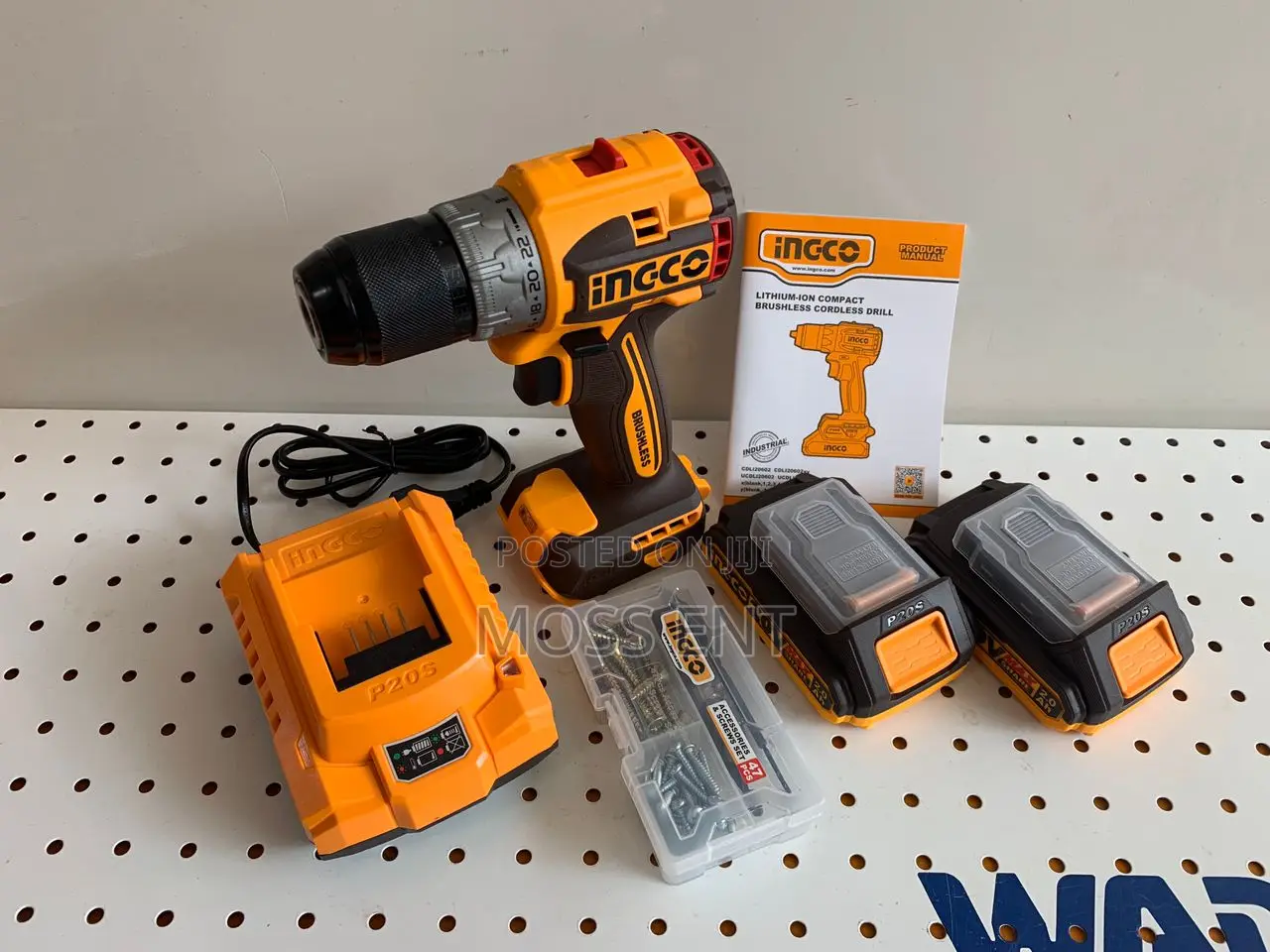 20v Drill (Packed in Case With Full Accessories) - Cdli20602