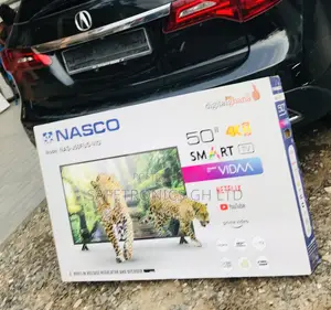 Newly Designed 50 Inch Smart Led Nasco Sleek Tv