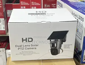 4g Solar PTZ Camera Dual Lens Hd 4mp+4mp Double Lens