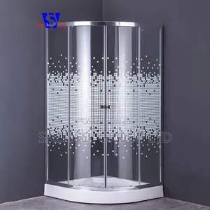 Shower Cubicle 90/90cm Arc Slide