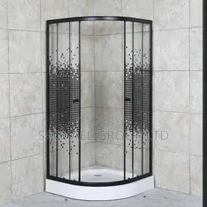 Shower Cubicle 90/90cm Arc Slide