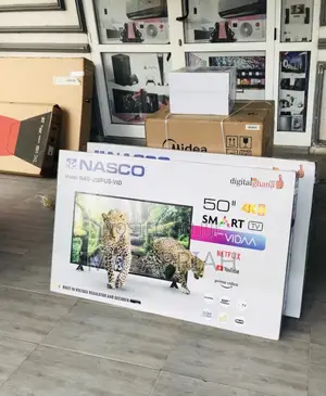 Lovely Nasco 50” Uhd Smart Television(Black)