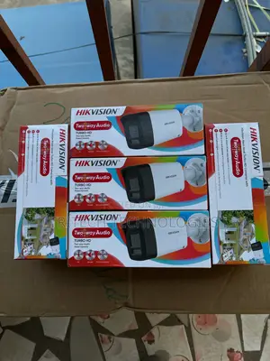 Hikvision Colorvu 2mp Two Way Audio Siren Outdoor Camera