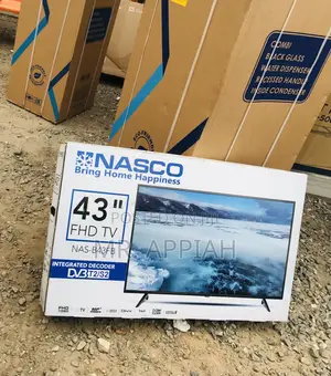 Authentic Nasco 43” Full HD Digital Satellite Television.