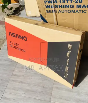 Quality Asano 43” Smart Digital Satellite Electric Tv.