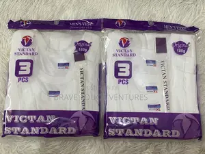 Double Pack Victan Standard Singlet - 6 Pieces