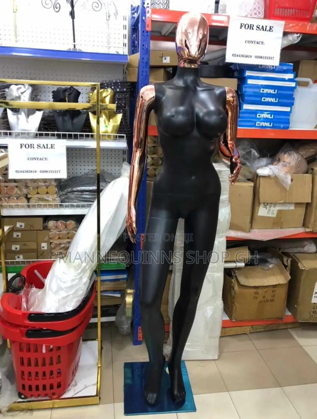 Gold Mannequins for Sale