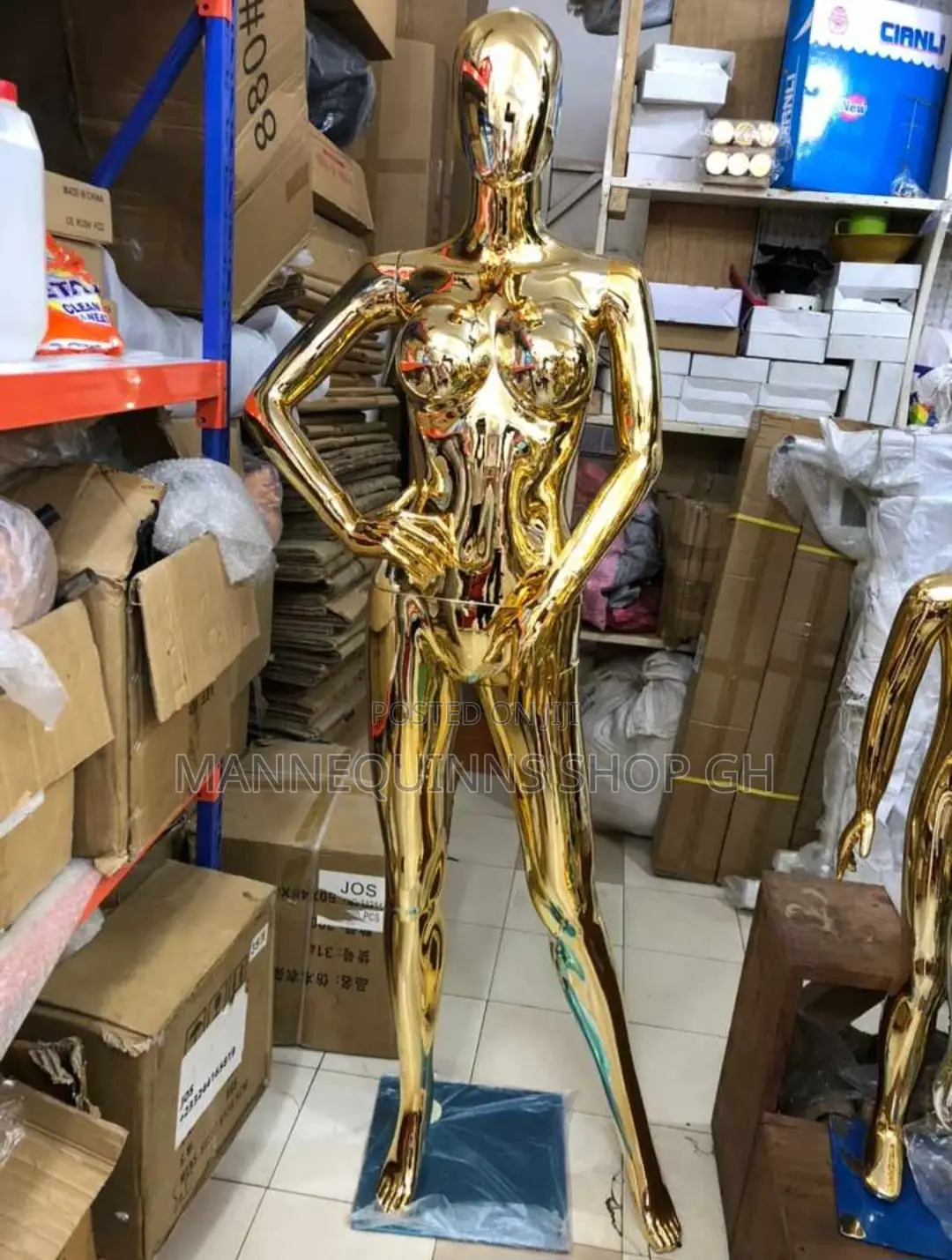 Gold Mannequins for Sale