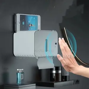Tissue Holder With Smart Dispenser.