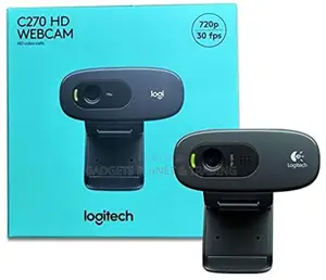 Logitech C270 Digital Hd Webcam - (Black, Hd 720p/30fps)