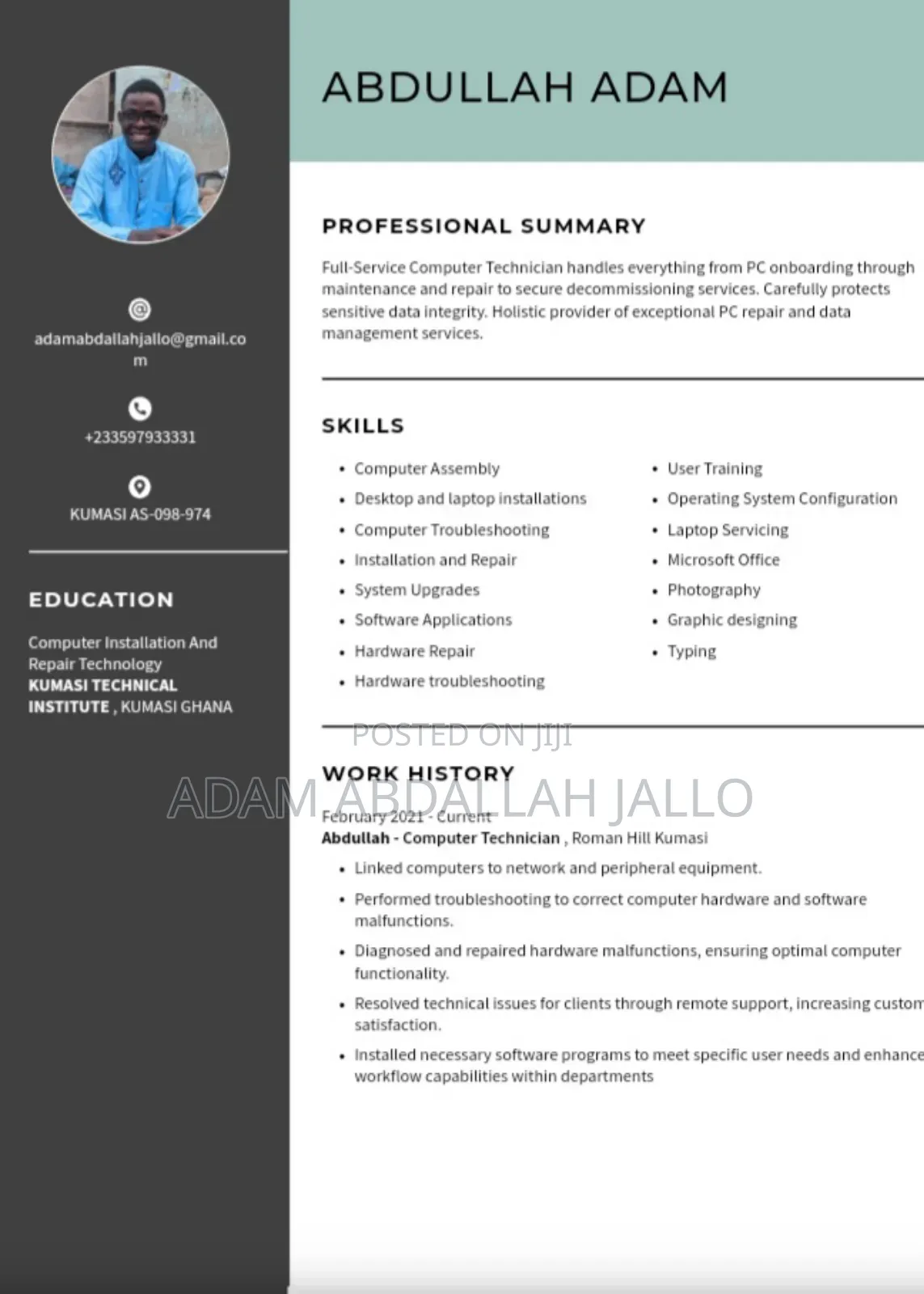 Office or Company Driver