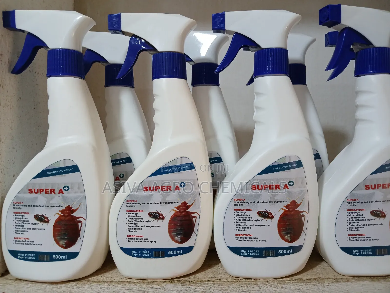 Super A+ Insecticide(Bedbugs, Termites, Mosquitoes, Flies)