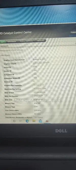 Laptop Dell Inspiron 5559 8GB Intel Core I7 HDD 1T