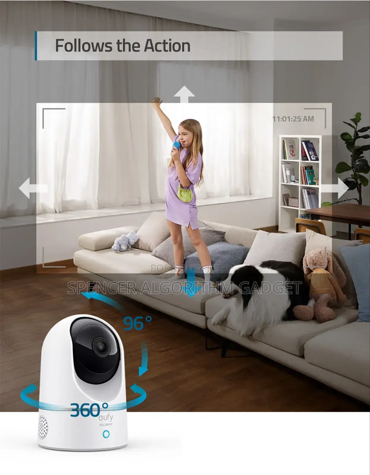 Eufy E220 Solo Security Camera 360°