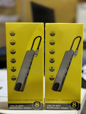 8 Ports Type C Multihub Adaptor