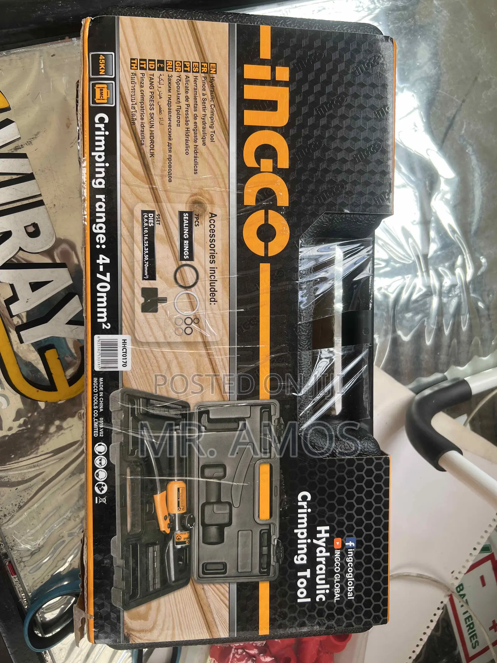 45kn Hydraulic Crimping Tool 315mm- Hhsco112