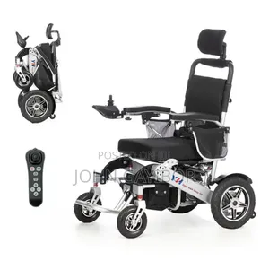 Fully Automated Fold Unfold Electric Wheelchair + Remote Controller