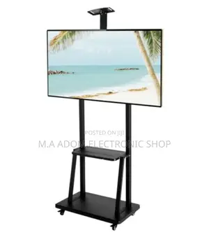 Free Standing Mobile Tv Stand 60”-100”