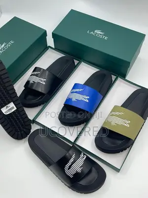 Lacoste Unisex Slides/Slippers