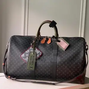 Luxury Lv Leather Duffel Bag