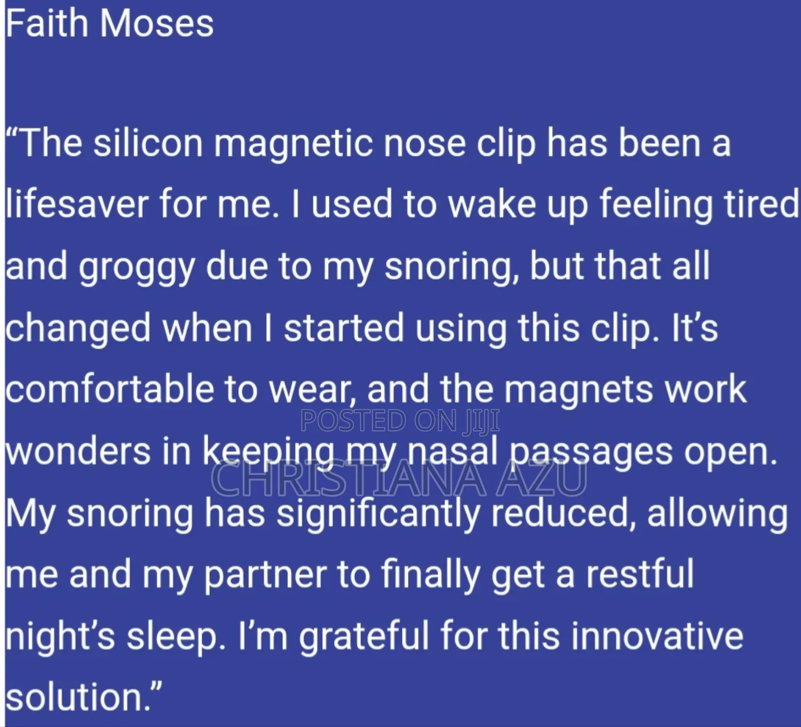 Anti-Snoring Clip