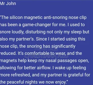 Anti-Snoring Clip