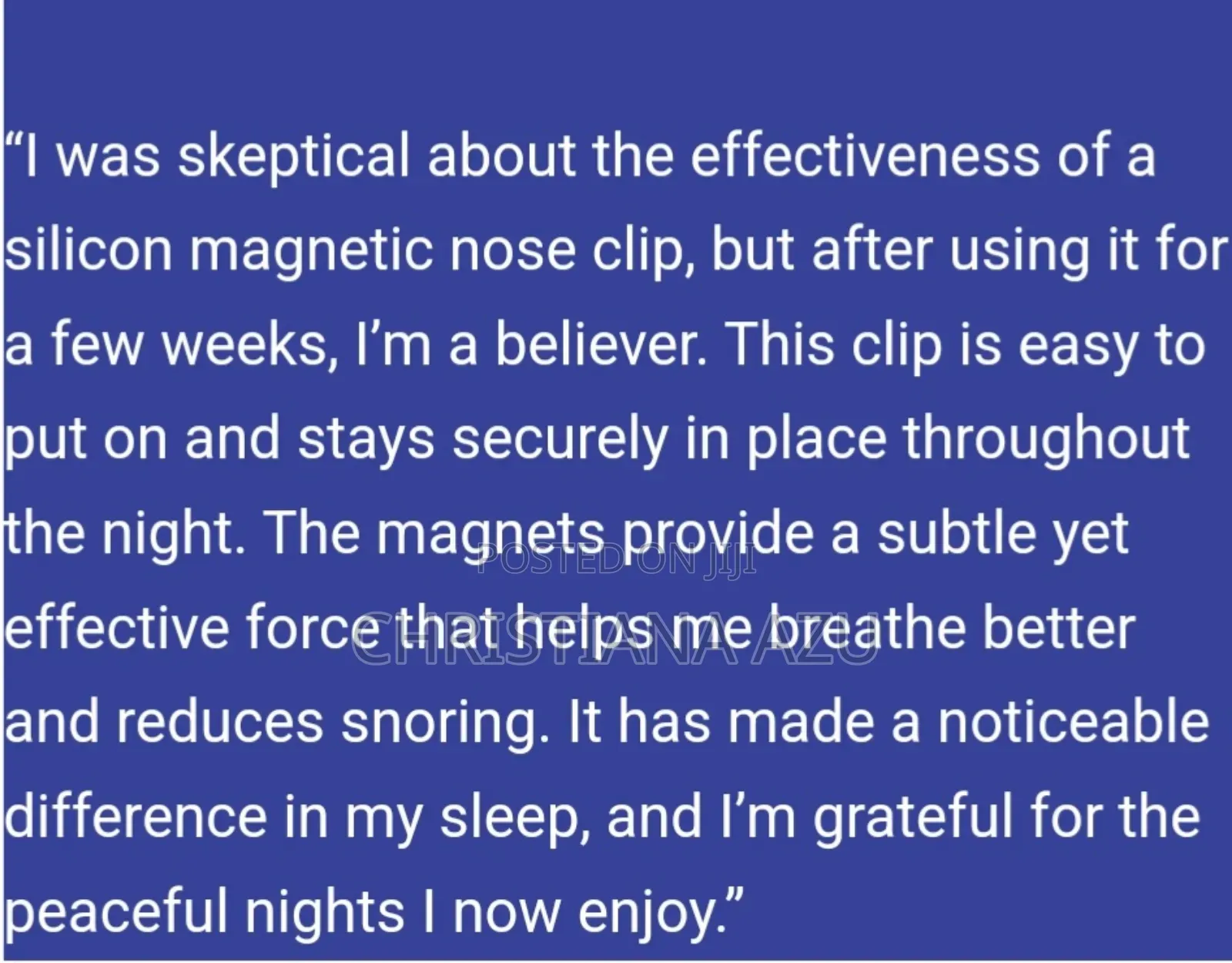 Anti-Snoring Clip