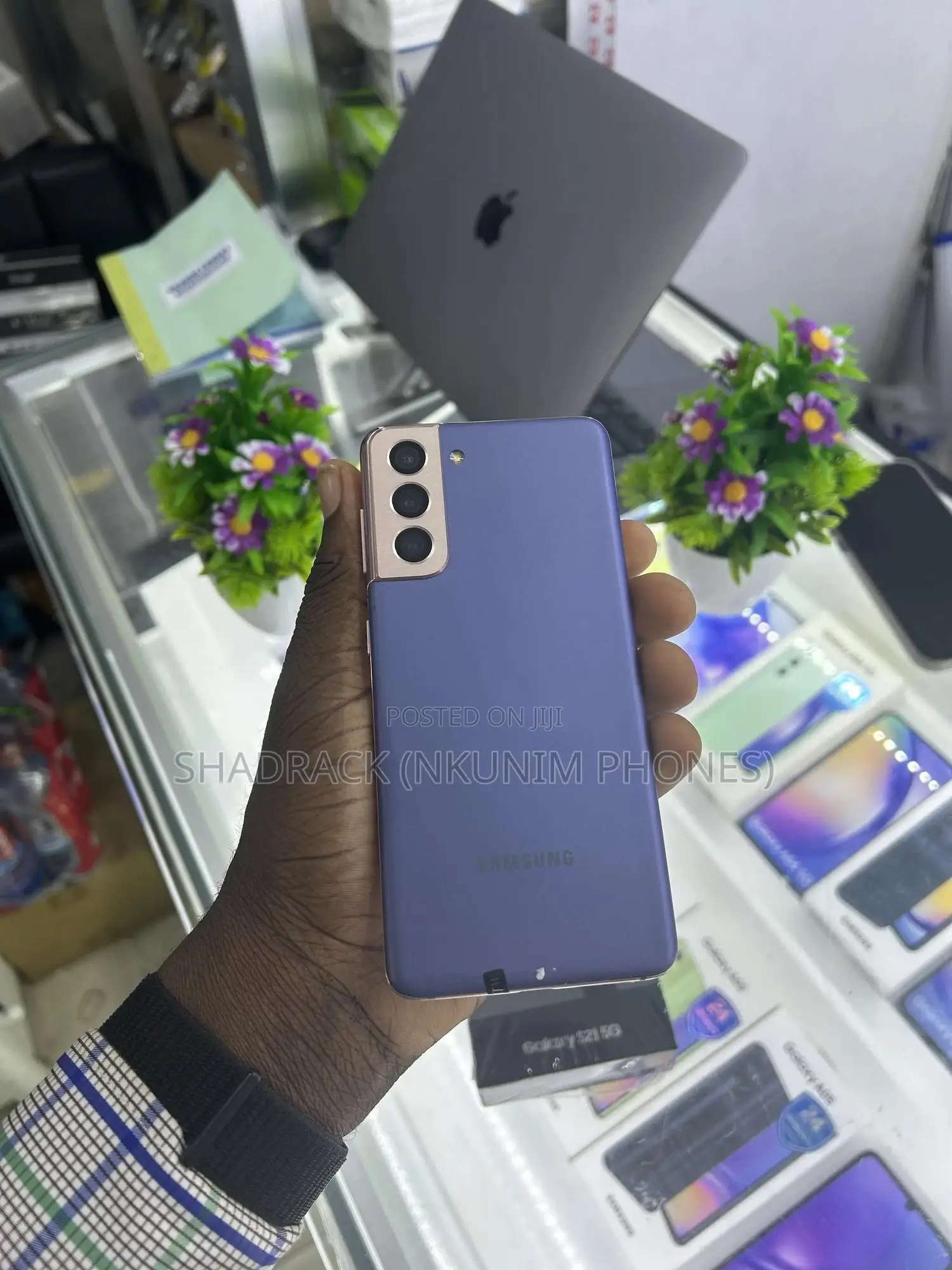 New Samsung Galaxy S21 5G 256 GB Purple