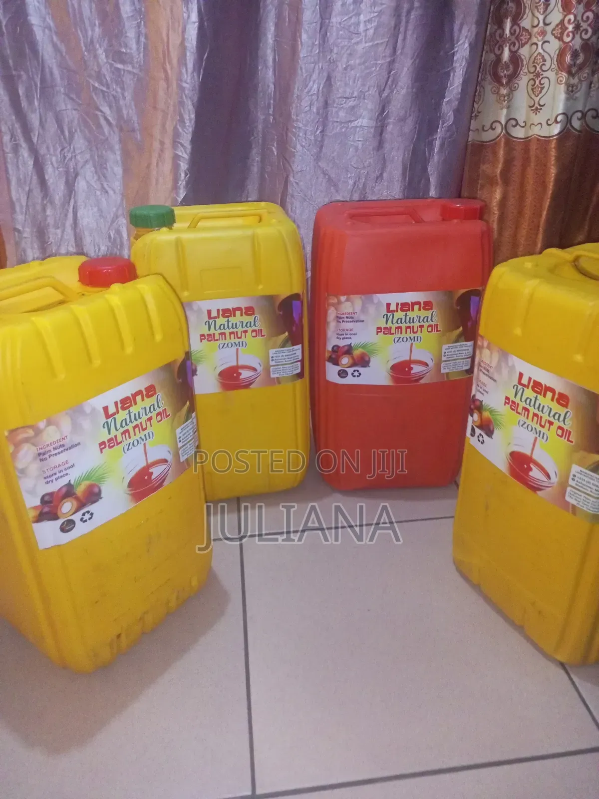 Liana Natural Palm Nut Oil (Zomi)