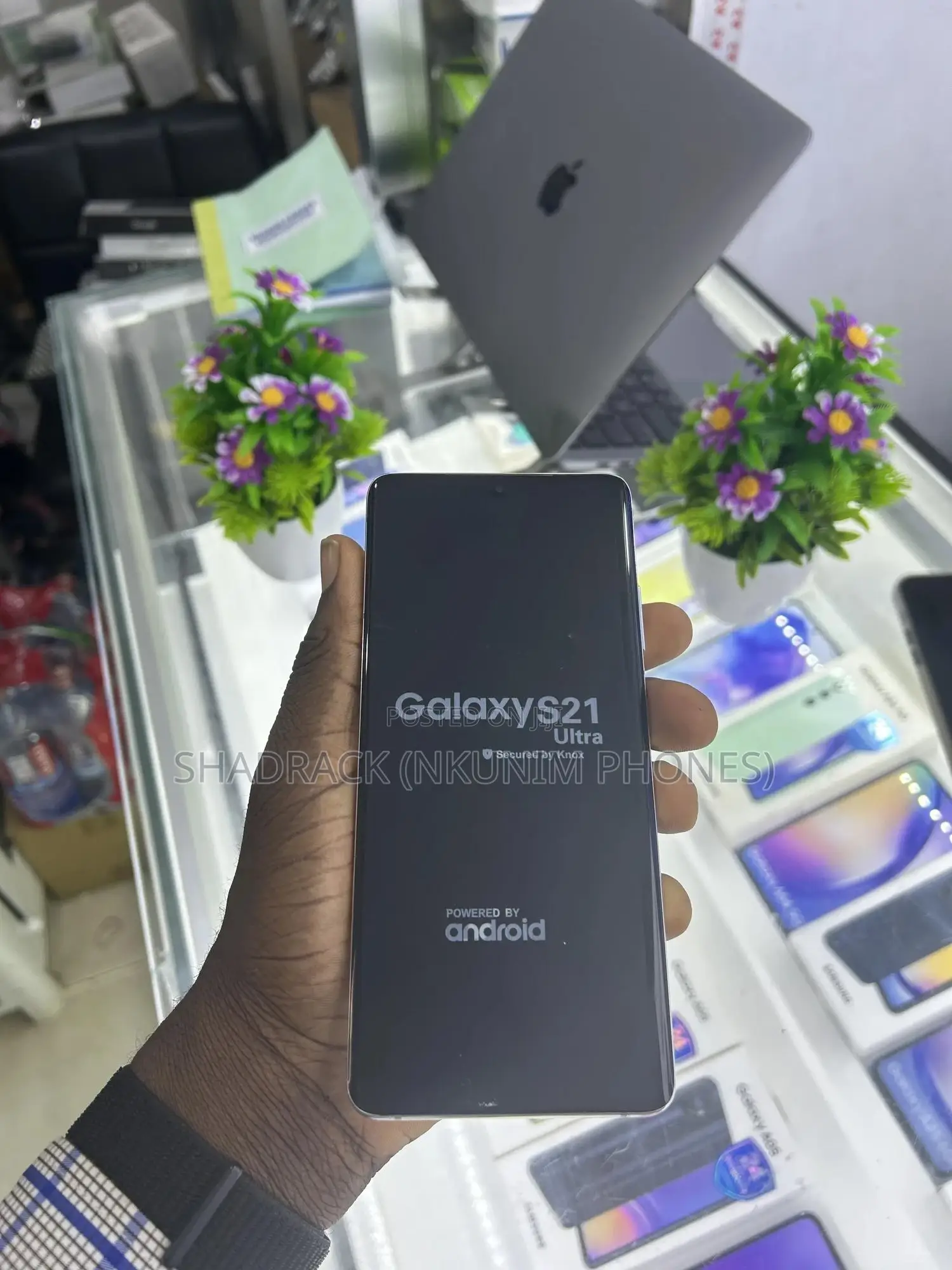 New Samsung Galaxy S21 Ultra 5G 128 GB Silver
