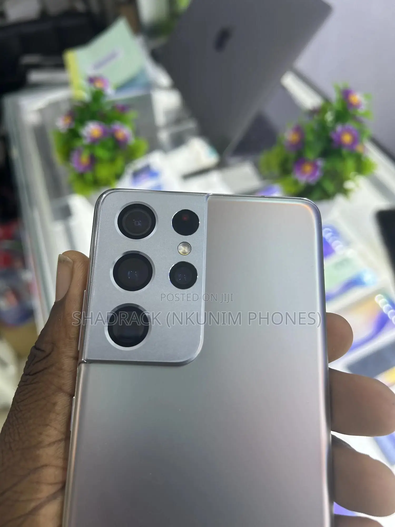 New Samsung Galaxy S21 Ultra 5G 128 GB Silver