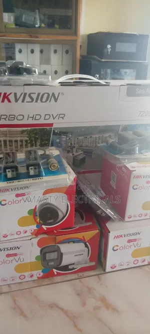 Hikvison Full Colorvu 2mp 4 Ch Complete