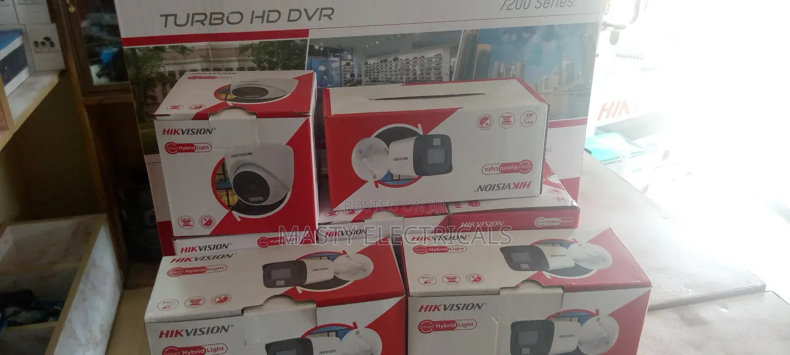 Hikvison 8 Ch Hybrid Smart 2mp Kit