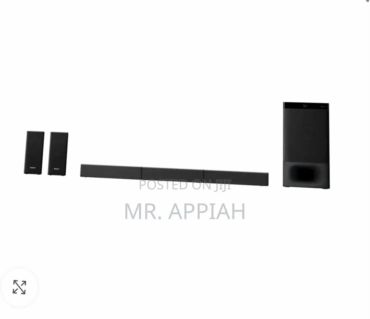 Sleek Sony HT-S500RF Wireless Bluetooth Sound Bar + Remote