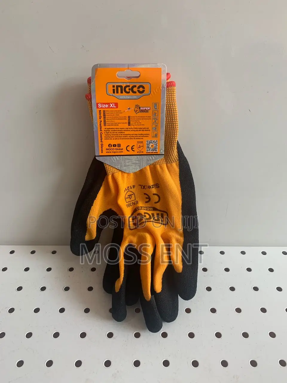 Ingco Nitrile Frosted Coated Gloves Xl - Hgnf03