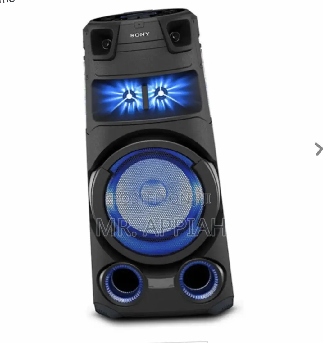 Durable Sony MHC-V73D High Power Audio System,Black
