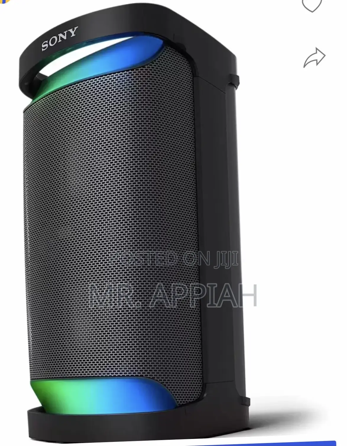 Sony SRS- XP 500 X-Series Bluetooth Speaker(Black).