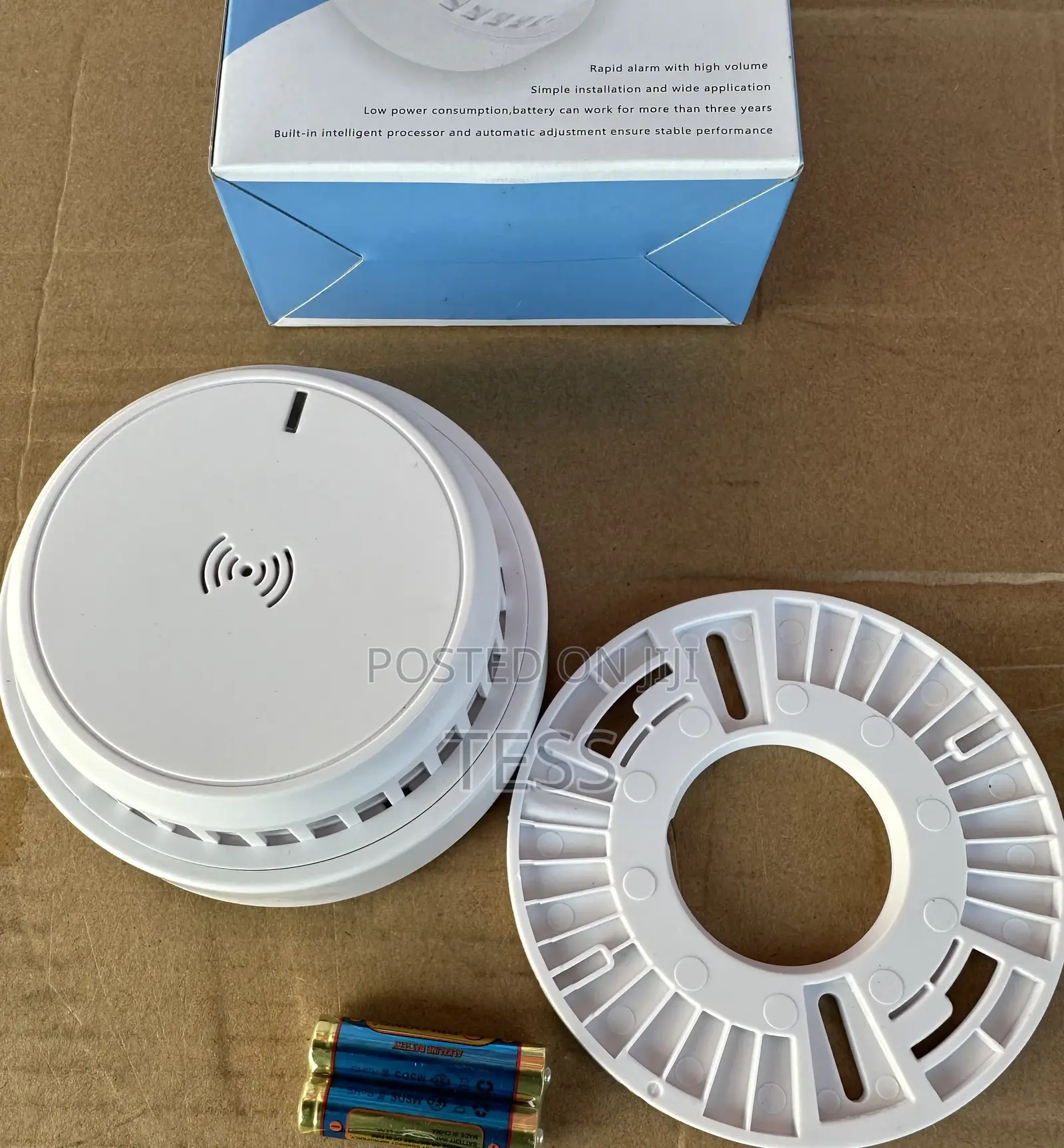 Smoke Detector Photoelectric With Battery