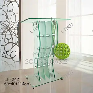 Foreign Glass Pulpit Sleek
