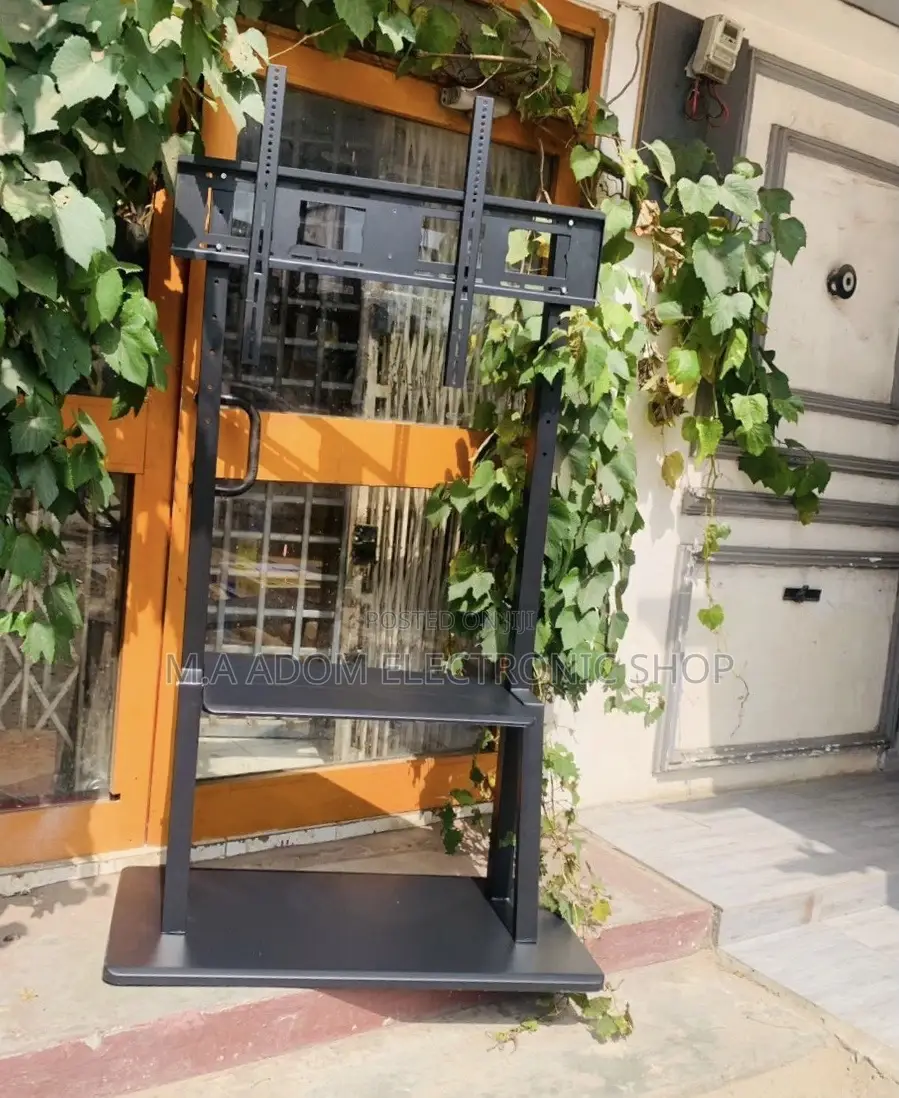 Quality Heavy Duty Mobile Tv Stand With Wheels for 32-100”.
