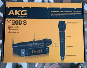 AKG Y200S Wireless Rechargeable Dual Microphone UHF
