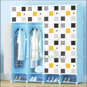16 Cube Plastic Wadrobe