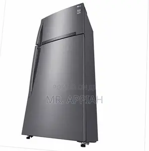 Quality LG GN-H722HLHU Top Freezer Electric Fridge,Gray.